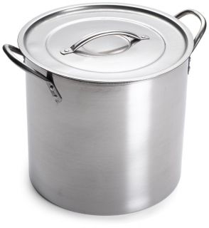 New 12 Quart Steel Stockpot Cookware Pots Pans Store Items