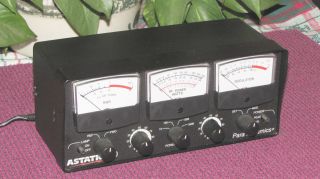 Astatic 600 Power SWR Meter CB Rado Ham Radio Good Condition