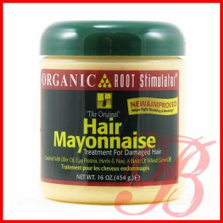 Organic Root Stimulator Hair Mayonnaise Treatment 16 Oz