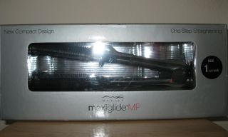 Maxius Maxiglide MP 1 25 Flat Iron Hair Straightener w Steamburst New