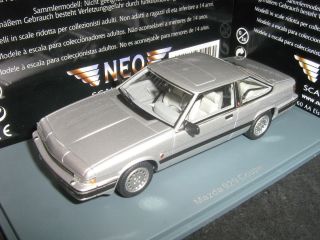 43 Neo Resin Model Mazda 929 Coupe 1985 1986 Silver Metallic 44515