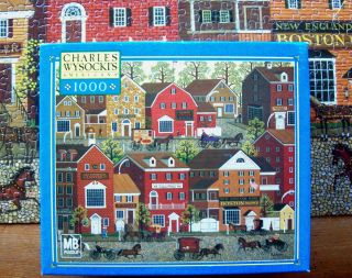 Americana Jigsaw Puzzle LILAC POINT GLEN 04679 13 MB 1000 Pc Complete