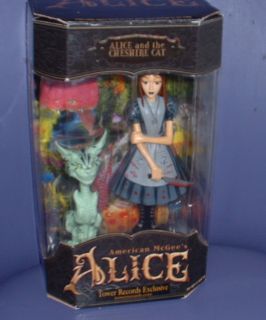 American McGee Alice Glow Cheshire Cat Figures NIB