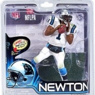 McFarlane NFL 31 Cam Newton Panthers White Jersey Chase Variant