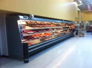 Used Open Multi Deck Meat Case Ready to Go Sale