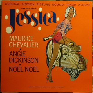 Mario Nascimbene Maurice Chevalier Jessica OST LP