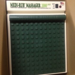 Mint Condition Medi Rub Massager 2000 Plus Electric Foot Massager Made