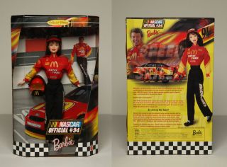 NASCAR 94 McDonalds Barbie Doll Collectible