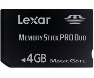 Lexar Media 4GB Memory Stick Pro Duo Card 4GB MS Card