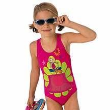 New  Lizzie McGuire 1 PC Swimsuit Swim Suit w Pocket Girls
