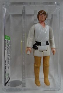 Vintage 1977 Kenner Star Wars Luke Skywalker Loose AFA Graded 75