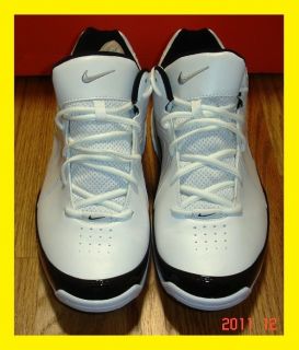 Nike Air Max Quarter Mens Basketball Shoes White Black New US Men
