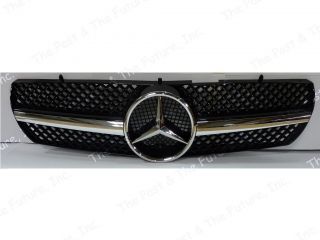 03 04 05 06 Mercedes Benz CL Class W215 Style CL Grille Black