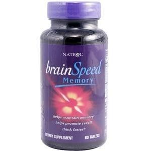 Natrol Brain Speed Memory 60 Tablets 