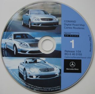 2002 2003 2004 2005 Mercedes Benz G 500 G500 G55 Navigation CD 1 Cover