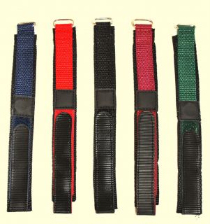 New Heavy Duty Velcro Replacement Mens Watch Strap Band