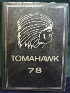 Yearbook Edgewood JHS Merritt Island FL 1978 Tomahawk