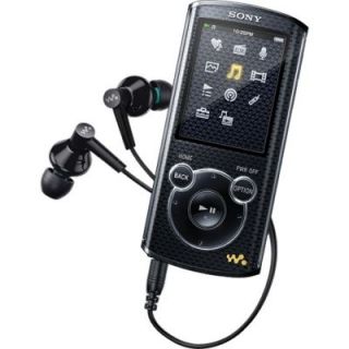 NWZ E465 Black 16 GB Digital Media  Music Player 2 LCD 16GB