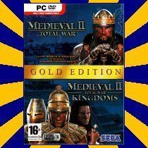 Medieval II 2 Total War Gold Kingdoms PC Game New 010086852233