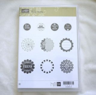 Stampin Up Mixed Medley Hostess Clear Mount Stamp Set New
