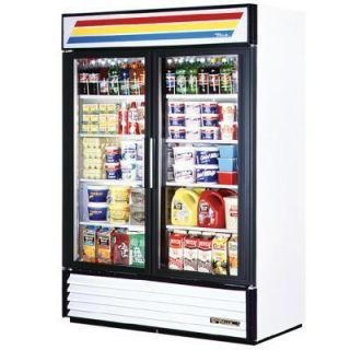 GDM 49 Glass 2 Door Refrigerator Commercial Merchandiser Cooler