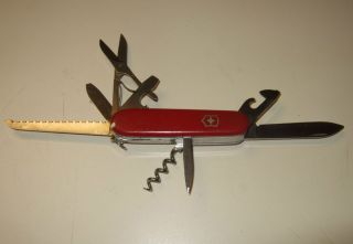 Victorinox Huntsman Swiss Army Knife in Classic VX Red