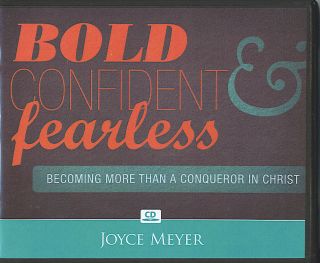 Bold Confident Fearless Joyce Meyer 4 CDs