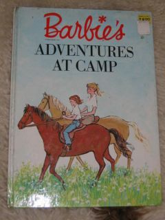 Barbies Adventures at Camp 1964 Book Carl Memling