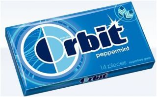 Orbit Sugar Free Chewing Gum Xylitol 12 Pk / 168pcs WRIGLEYS