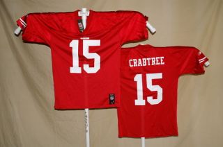 Michael Crabtree San Francisco 49ers Reebok Jersey Youth XL Red
