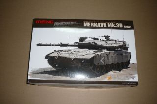 Meng Model 1 35 Merkava MK 3D TS001