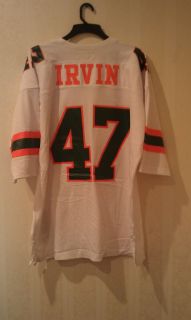 Michael Irvin #47 Miami 1987 Vintage Sportswear throwback Jersey SZ 56