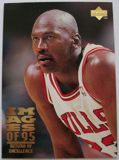 Michael Jordan 95 96 Upper Deck Images of 95 335