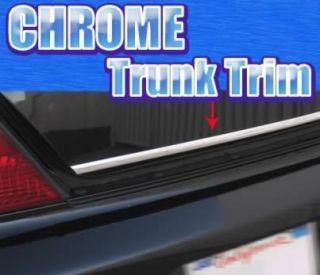 Mercedes Benz C E CLS s SLK CLK CL Chrome Trunk Trim