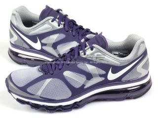 Nike Air Max 2012 Ink White Metallic Silver Mens Running Shoes 487982
