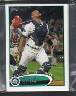2012 Topps Series 1 One Complete Team Set Seattle Mariners 10 Card