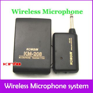 Mini Tie Clip on Mic Microphone Wireless Receiver