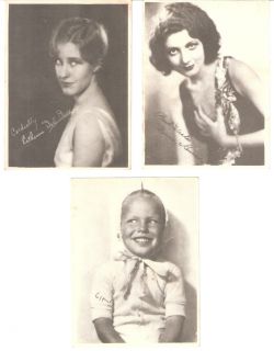 Vintage Movie Star Cards Merna Kennedy Catherine Dale Owen Unknown