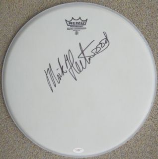 Mick Fleetwood Mac Signed RARE 14 Remo Drumhead JSA