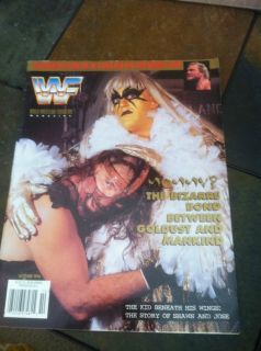 Goldust Mankind Mick Foley WWF Wrestling Magazine October 1996 WCW WWE