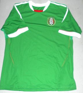 Mexico Soccer Jersey Green Federacion Mexicana De Futbolasoc A C