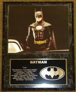 Batman Michael Keaton 15x12 Movie Plaque with Engraving