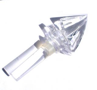 Mikasa Czech Republic Crystal Glass SAILBOAT BOTTLE STOPPER Wine