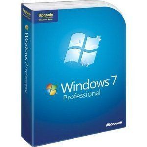 Microsoft Windows 7 Professional Upgrade New in Box P N FQC 00130