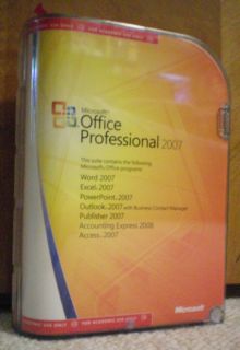 Microsoft Office Professional 2007 Academic Full Version