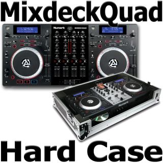 Numark Mixdeck Quad 4 Channel USB MIDI DJ Controller Hard Case