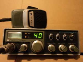Midland 4001 40 Channels CB Radio 1979 Working Condition