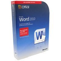 Microsoft Word 2010 Academic Edition