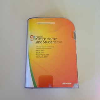 Microsoft Office 2007 Home and Student Edition Retail Word Excel