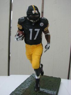 Mike Wallace Custom McFarlane Figurine Pittsburgh Steelers NFL